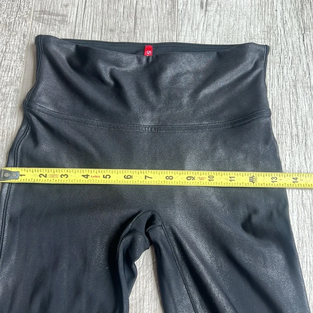 SPANX Faux Leather Leggings‎ Women’s Size S Small Black